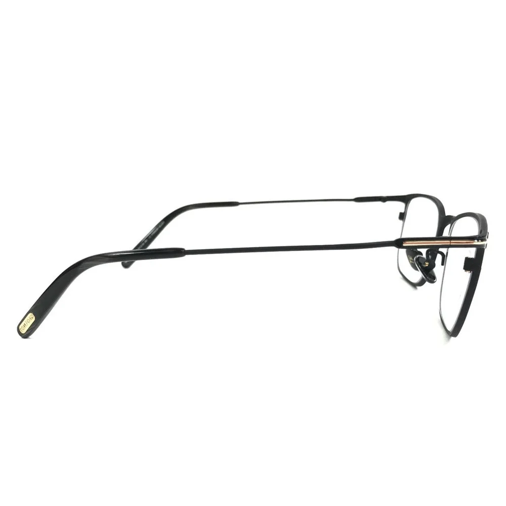 Tom Ford Eyeglasses Frames TF5929-D-B 005 Matte Black Gold Rectangle 51-19-140